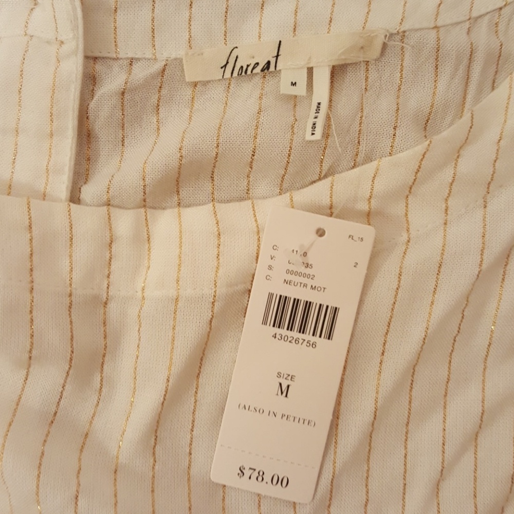 Off The Shoulder Button Back Top - image 3